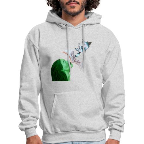 Full Heart Free Voice Cover Art Cut Out - Men's Hoodie