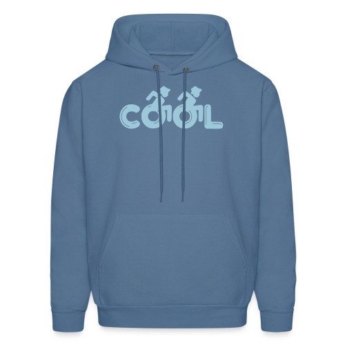 Cool in my wheelchair, chill in wheelchair, roller - Men's Hoodie