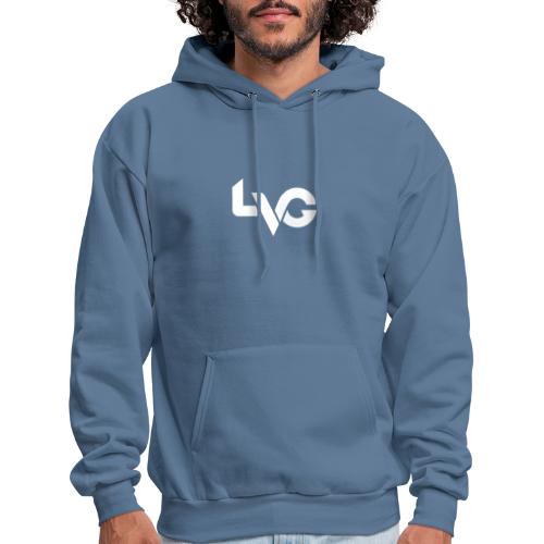 LVG logo white - Men's Hoodie