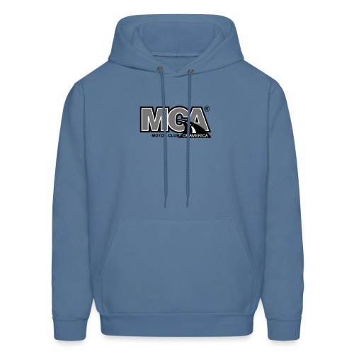 MCA Logo WBG Transparent BLACK WHITE TITLEfw fw pn - Men's Hoodie