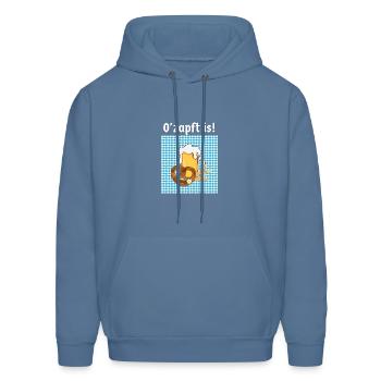 O'zapft is! / Oktoberfest - Men's Hoodie - denim blue - Front - Elias (183cm)