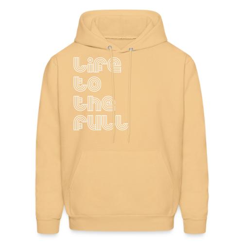 Full Life White - Men's Hoodie