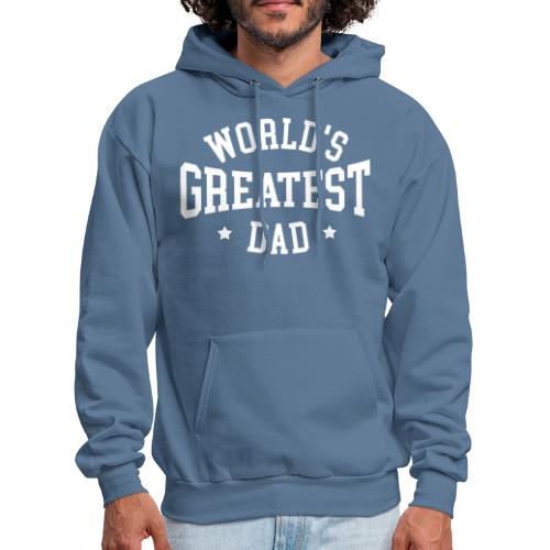 world greatest dad father - Men's Hoodie