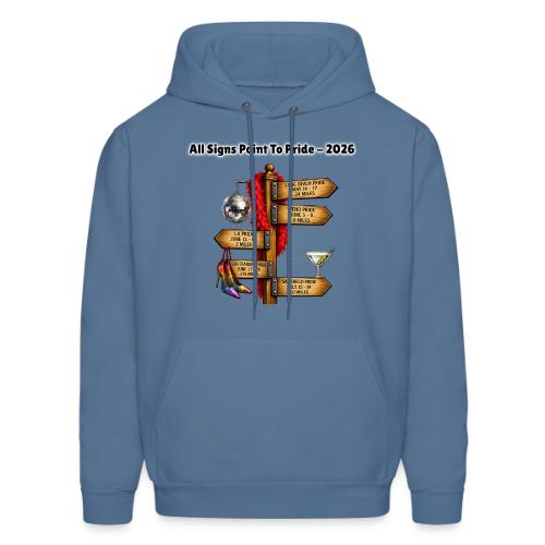 All Signs Point To Pride - Men's Hoodie