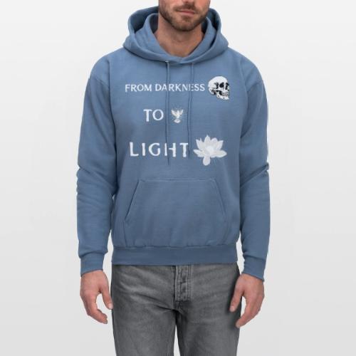 From Darkness To Light - Men's Hoodie