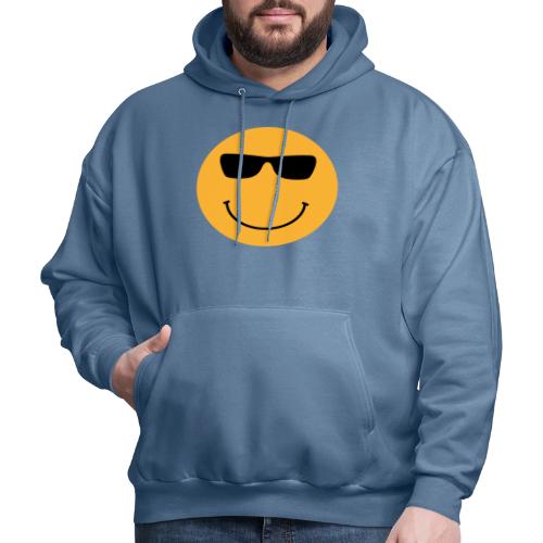 Orange Face with Sunglasses - Men's Hoodie