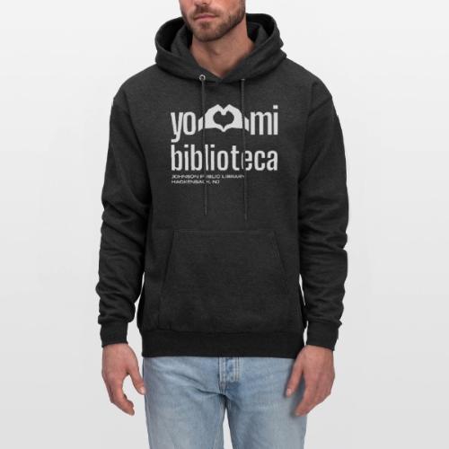 Yo Amo Mi Biblioteca (White) - Men's Hoodie