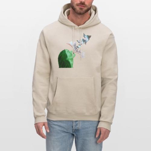 Full Heart Free Voice Cover Art Cut Out - Men's Hoodie