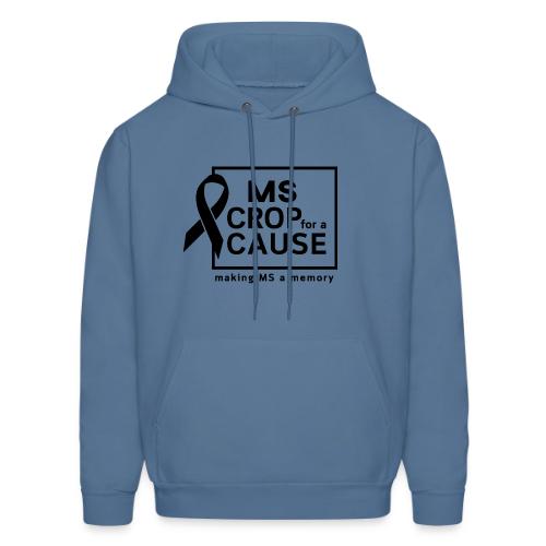 Black Square Logo - Men's Hoodie