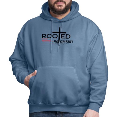 Rooted in Christ - Colossians 2:7 - Men's Hoodie