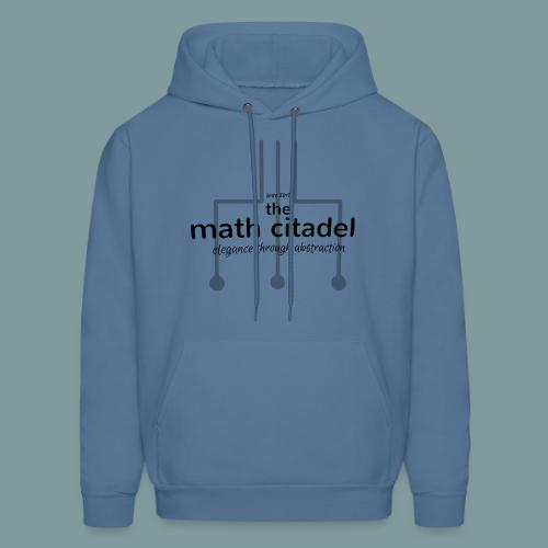 Abstract Math Citadel - Men's Hoodie