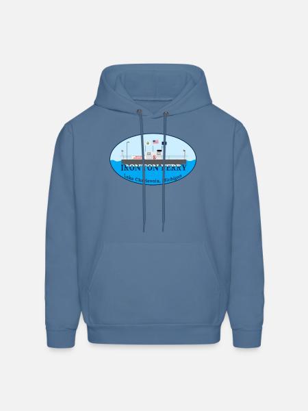 Ironton Ferry - Men's Hoodie - denim blue