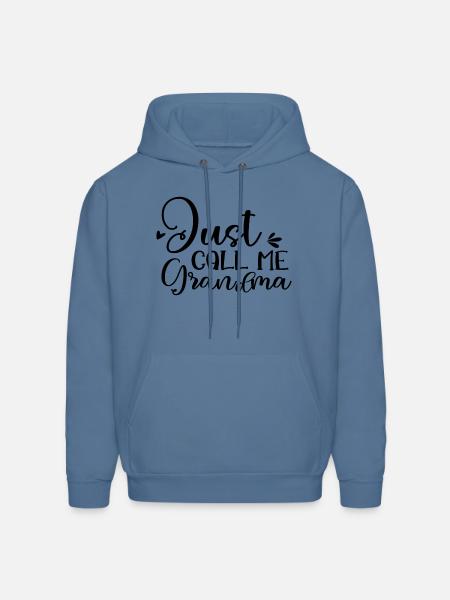 Just Call Me Grandma - Men's Hoodie - denim blue