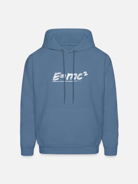 E=mc2 - Men's Hoodie - denim blue