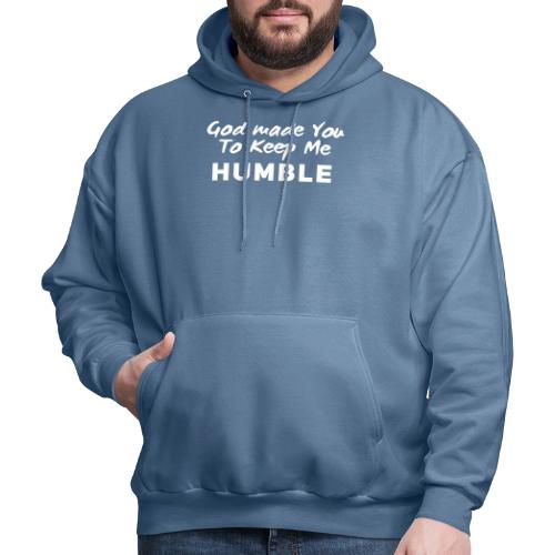 Christian humility (white) - Men's Hoodie