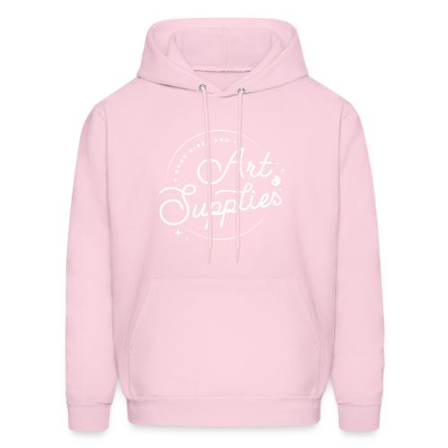 Good Vibes and Art Supplies White - Men's Hoodie