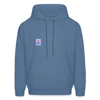 Flower pot - Men's Hoodie - denim blue - Front - Elias (183cm)