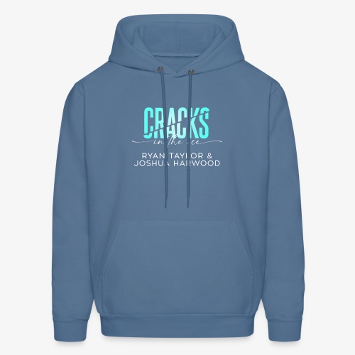 Cracks in the Ice Title White - Men's Hoodie