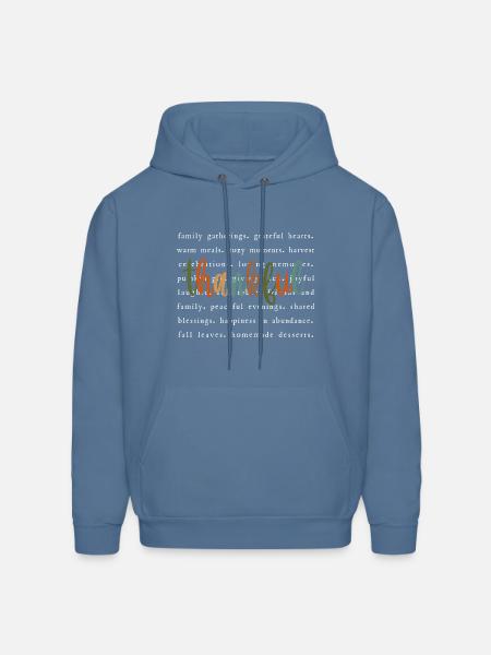 Thankful - Men's Hoodie - denim blue