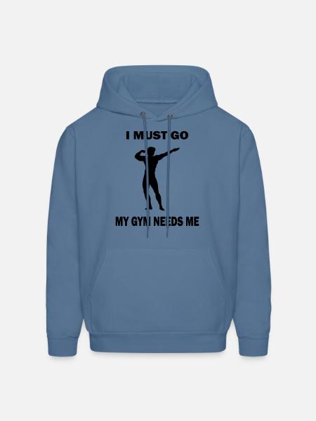 mygym - Men's Hoodie - denim blue