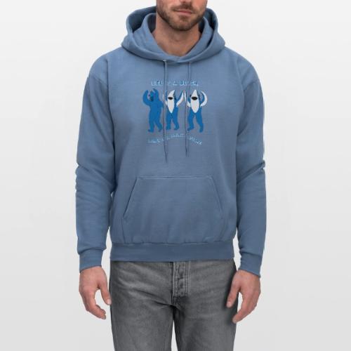 Dancing Sharks, Life Is a Beach - Men's Hoodie