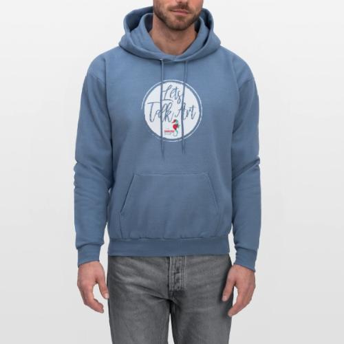 Lets talk art - Men's Hoodie