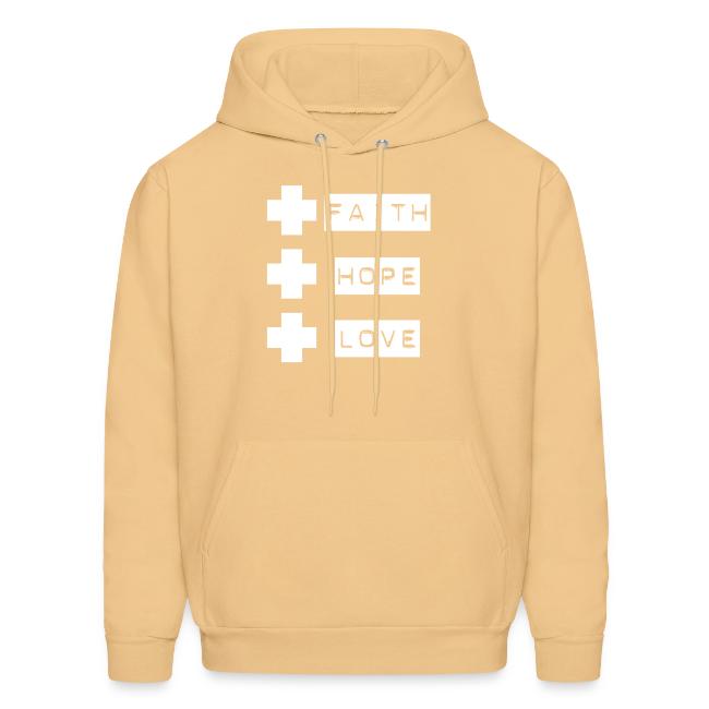 3 crosses , faith hope love