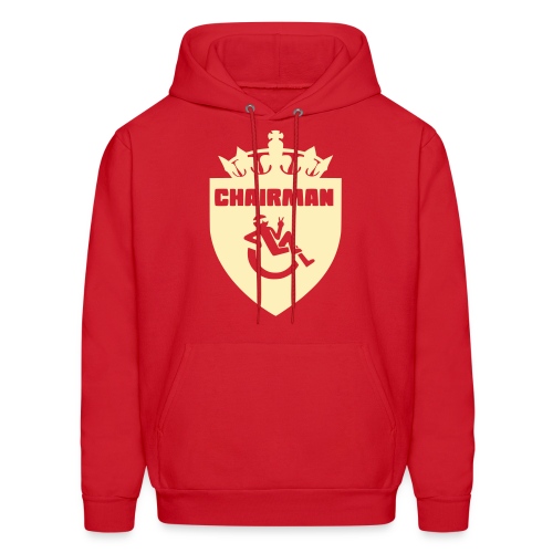 Chairman design for male wheelchair users - Men's Hoodie