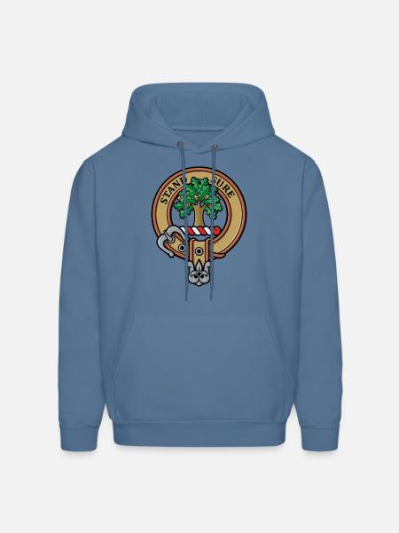 Clan Anderson Crest - Men's Hoodie - denim blue