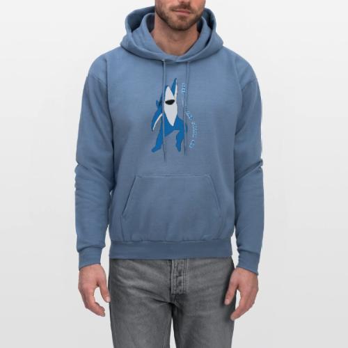 Dancing Shark - Keep Calm - Men's Hoodie