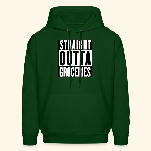 STRAIGHT OUTTA GROCERIES - Men's Hoodie
