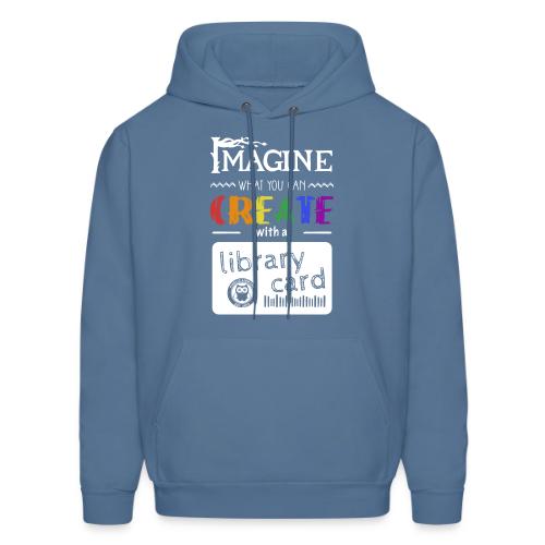 Library Card Sign-up Month - CREATE - Men's Hoodie