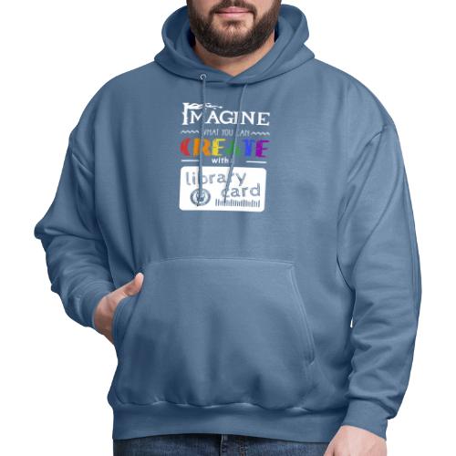 Library Card Sign-up Month - CREATE - Men's Hoodie