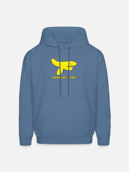 Hand Banana - Men's Hoodie - denim blue