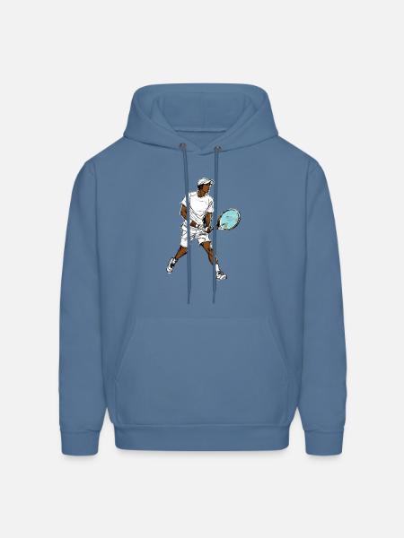 Tennis player - Men's Hoodie - denim blue