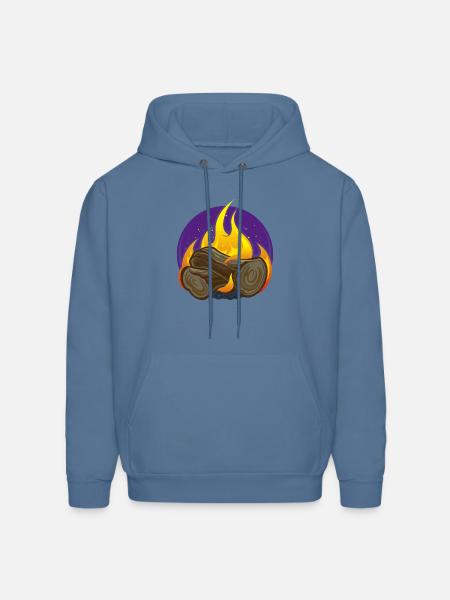 Bonfire - Men's Hoodie - denim blue