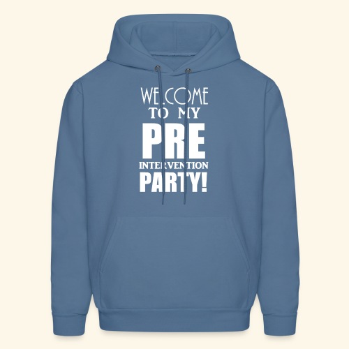 pre intervention party - Men's Hoodie