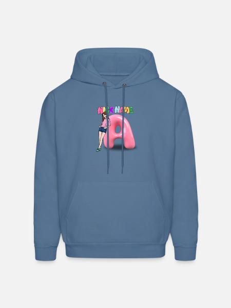 Nick Nama A - Men's Hoodie - denim blue