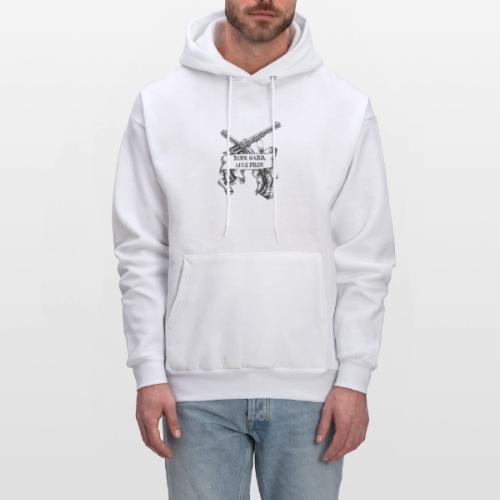 Ride Hard Live Free - Men's Hoodie