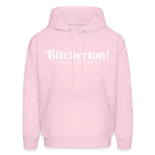 Bitcherton White - Men's Hoodie