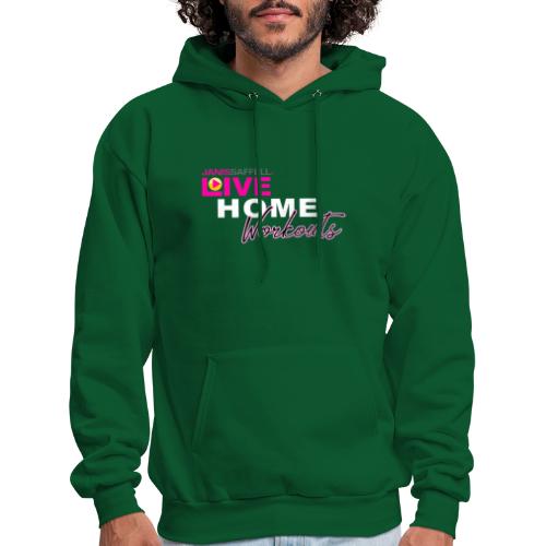 JANIS SAFFELL LIVE HOME WORKOUTS option 2 - Men's Hoodie