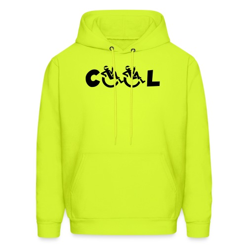 Cool in my wheelchair, chill in wheelchair, roller - Men's Hoodie