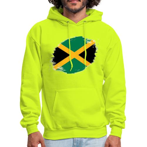 Jamaica Flag (splash) - Men's Hoodie