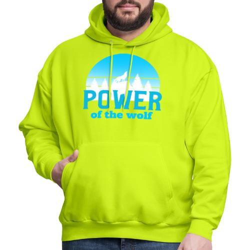 Power Of The Wolf - Men's Hoodie