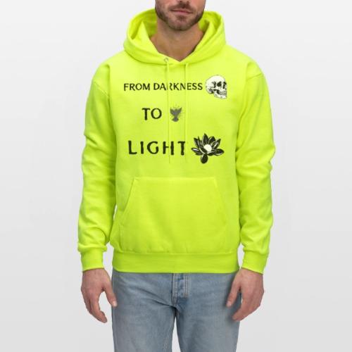 From Darkness To Light - Men's Hoodie