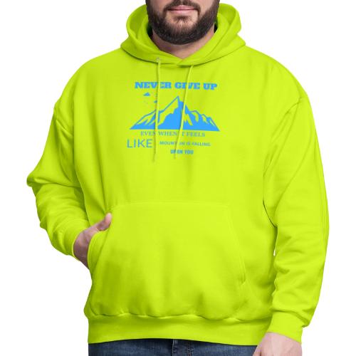 Never Give Up - Men's Hoodie