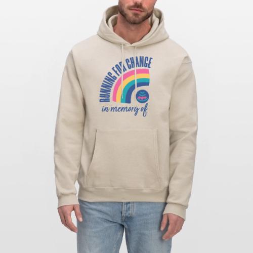 Running for change in memory of... - Men's Hoodie
