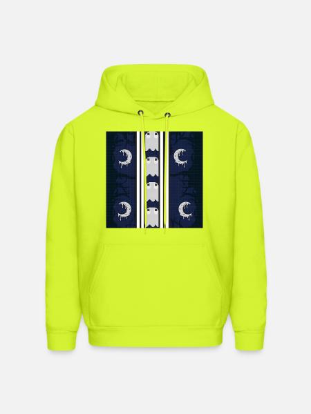 Nightshade Spirit - Men's Hoodie - safety green