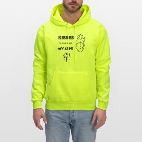 Kisses To Your Heart - Men's Hoodie