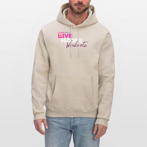 JANIS SAFFELL LIVE HOME WORKOUTS option 2 - Men's Hoodie